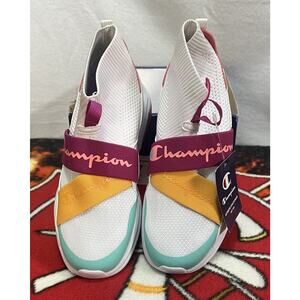 Champion Women's Lady Legend‎ V CB High-Top Slip On No Tie Shoe Size 7W